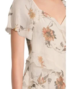 AllSaints Darma Dress Unity Ecru White Hot