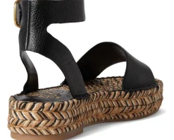 Vince Camuto Darna Espadrille Platform Sandals Black Best