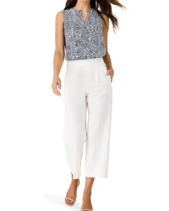 NIC+ZOE Dashing Dot Tank Indigo Multi Outlet