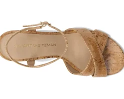 Stuart Weitzman Dayna Demi Wedge Natural Sale