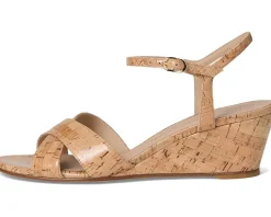 Stuart Weitzman Dayna Demi Wedge Natural Sale