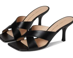 Stuart Weitzman Dayna Slide 75 Black New