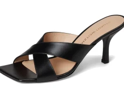 Stuart Weitzman Dayna Slide 75 Black New