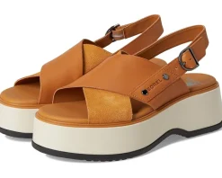 Women SOREL Dayspring™ Crisscross Sandals