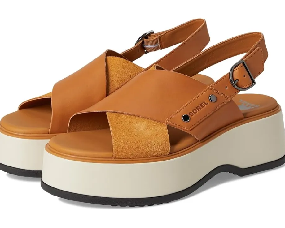 Women SOREL Dayspring™ Crisscross Sandals