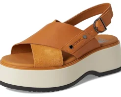 Women SOREL Dayspring™ Crisscross Sandals