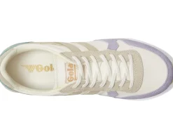 Gola Daytona Quadrant Off-White/Lavender/Gold/Green Mist New
