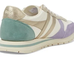 Gola Daytona Quadrant Off-White/Lavender/Gold/Green Mist New