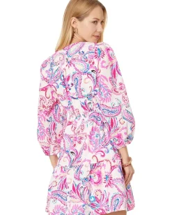 Women Lilly Pulitzer Deacon 3/4 Sleeve V-Neck