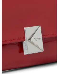 Women Kate Spade New York Deco Patent Leather Soft Mini Shoulder