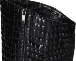 Naturalizer Deesha - Wide Calf Boot Black Leather Sale