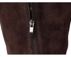 Naturalizer Deesha- Extra Wide Calf Boots Mahogany Suede Online