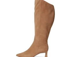 Naturalizer Deesha- Extra Wide Calf Boots Café Suede Discount