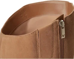 Naturalizer Deesha- Extra Wide Calf Boots Café Suede Discount