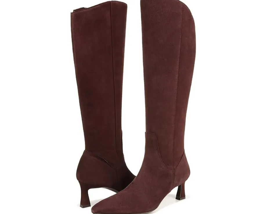 Naturalizer Deesha Knee High Boots Mahogany Sale