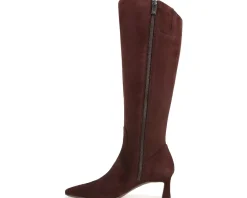 Naturalizer Deesha Knee High Boots Mahogany Sale
