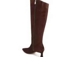 Naturalizer Deesha Knee High Boots Mahogany Sale