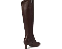 Naturalizer Deesha Knee High Boots Chocolate Bar Leather Outlet