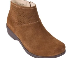 Revitalign Del Mar Suede Leather Boot Brown Discount