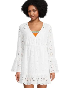 Beach Riot Delaney Dress White Magnolia Eyelet Outlet