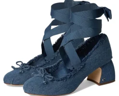Circus NY by Sam Edelman Della Stone Wash Blue Fringe Clearance