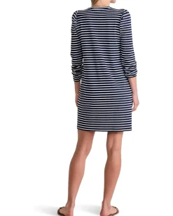 Vineyard Vines Deluxe Puff Sleeve Mini Dress Navy Best