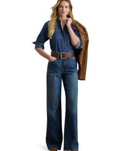 Women Lauren Ralph Lauren Denim Shirt