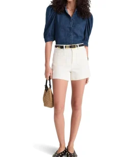 Women Madewell Denim Tessa Top