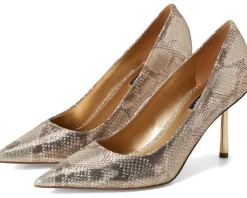Nine West Deonne Gold Snake Multi New