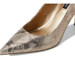 Nine West Deonne Gold Snake Multi New