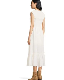 Free People Desert Dazed Midi Clean Ivory Outlet