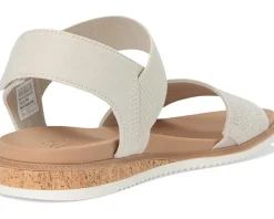 BOBS from SKECHERS Desert Kiss Low - Top Look Off White Clearance