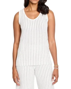 Women NIC+ZOE Destination Stripe Knit Tank