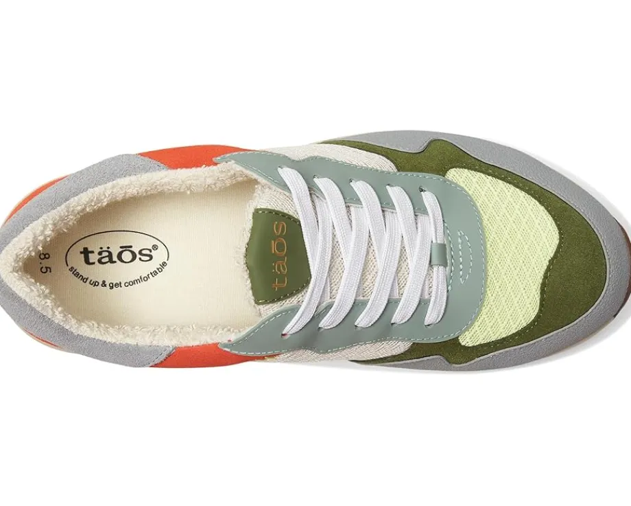 Taos Footwear Detour Green Multi Hot