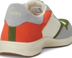 Taos Footwear Detour Green Multi Hot