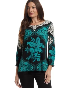 Johnny Was Devin Button Down Shirt - Ginnie Hot