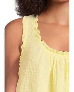 Michael Stars Devon Scoop Neck Tank Lemonade Discount