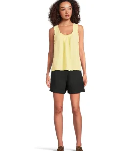 Michael Stars Devon Scoop Neck Tank Lemonade Discount