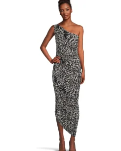 Norma Kamali Diana Gown Animal Sale