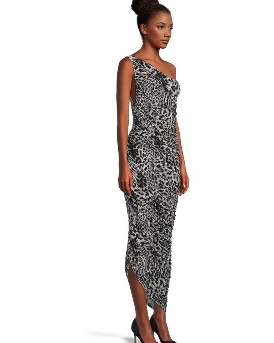 Norma Kamali Diana Gown Animal Sale