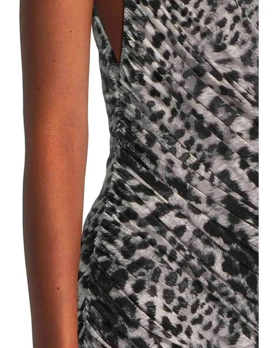 Norma Kamali Diana Gown Animal Sale