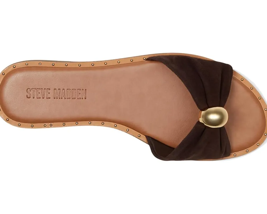 Steve Madden Dipsy Brown Suede Clearance
