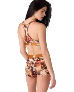 Women PSD Disco Cowgirl Sports Bra