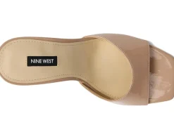 Nine West Disko Light Natural Patent New