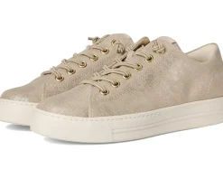 Paul Green Dixie Sneakers Shell Metallic Canvas Clearance