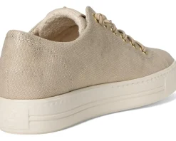 Paul Green Dixie Sneakers Shell Metallic Canvas Clearance