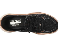 SKECHERS D'Lux Vapor Hands Free Slip-INS Black Rose Gold