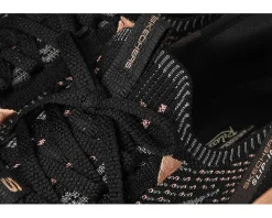 SKECHERS D'Lux Vapor Hands Free Slip-INS Black Rose Gold