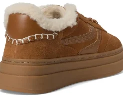Steve Madden Dodge Chesnut Suede Fur Clearance