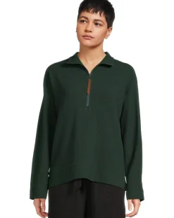 Women Lilla P Dolman Oversized 1/2 Zip